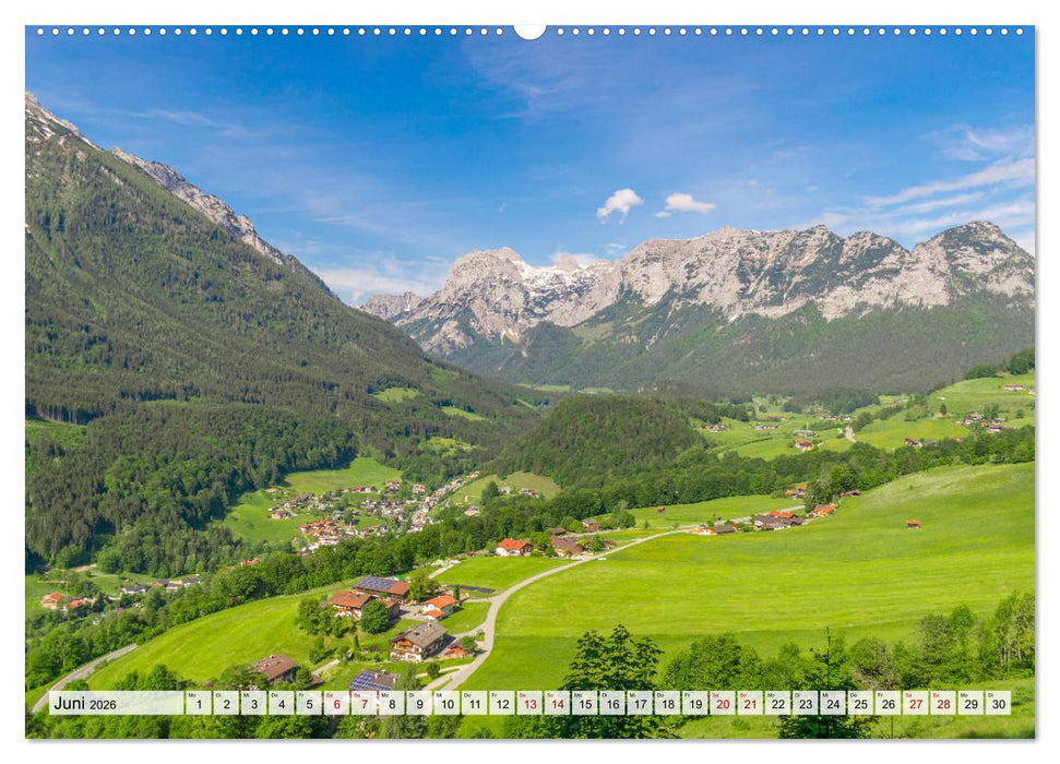 Wanderparadies Bayerische Alpen (CALVENDO Wandkalender 2026)