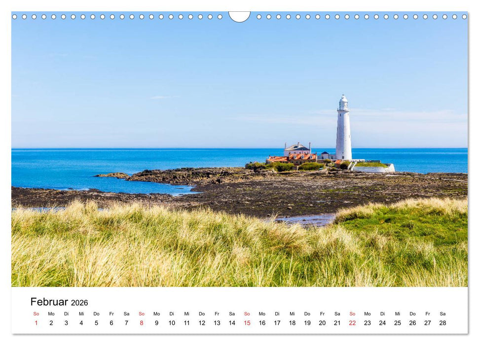 Schottlands Leuchttürme (CALVENDO Wandkalender 2026)