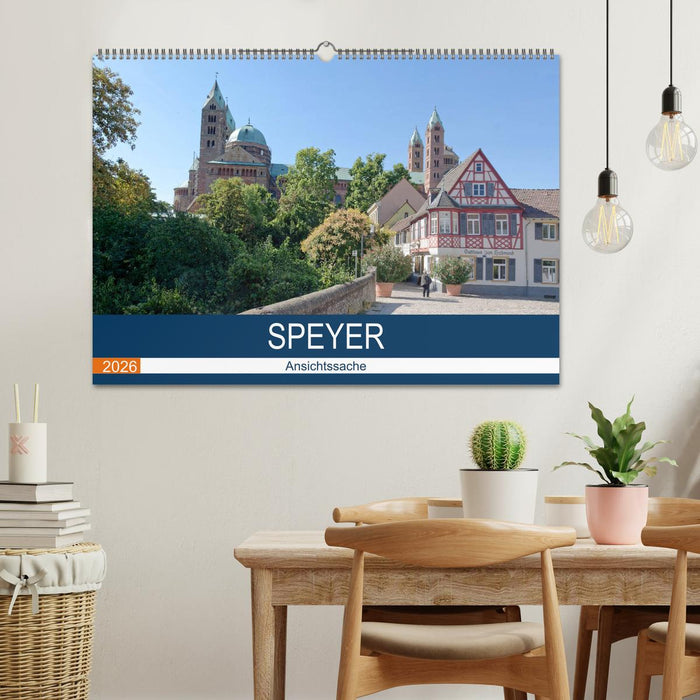 Speyer - Ansichtssache (CALVENDO Wandkalender 2026)