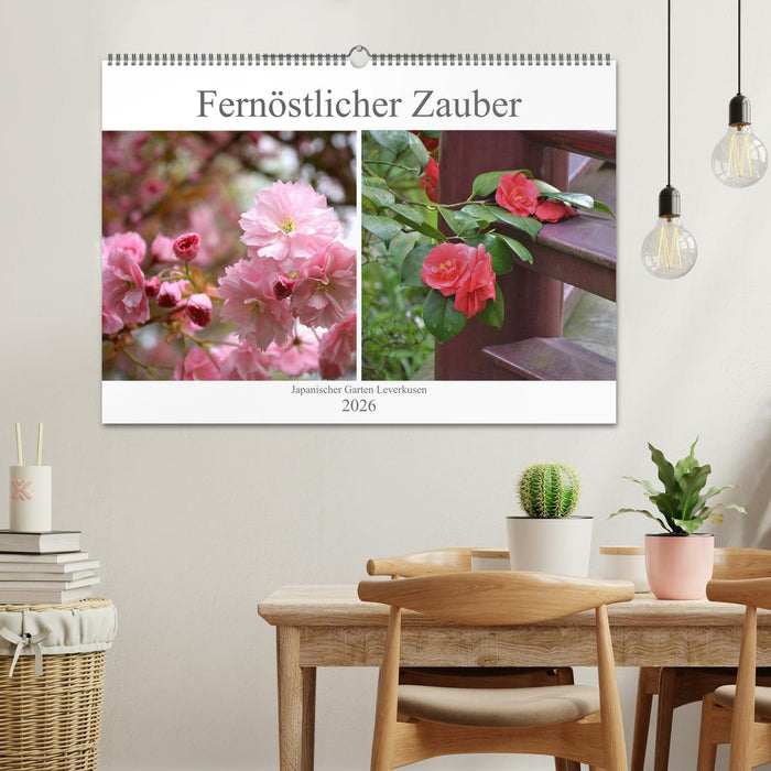 Fernöstlicher Zauber Japanischer Garten Leverkusen (CALVENDO Wandkalender 2026)
