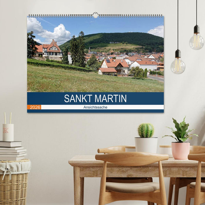 Sankt Martin - Ansichtssache (CALVENDO Wandkalender 2026)