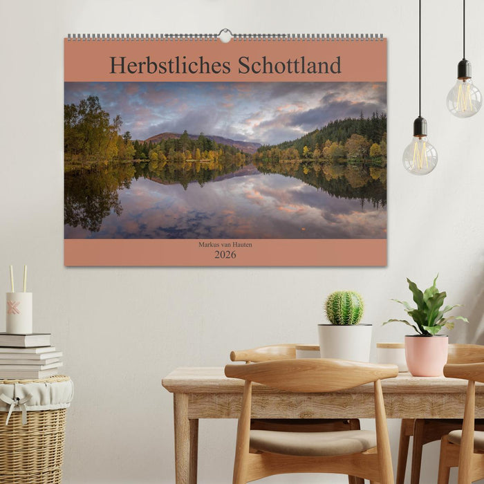 Herbstliches Schottland (CALVENDO Wandkalender 2026)