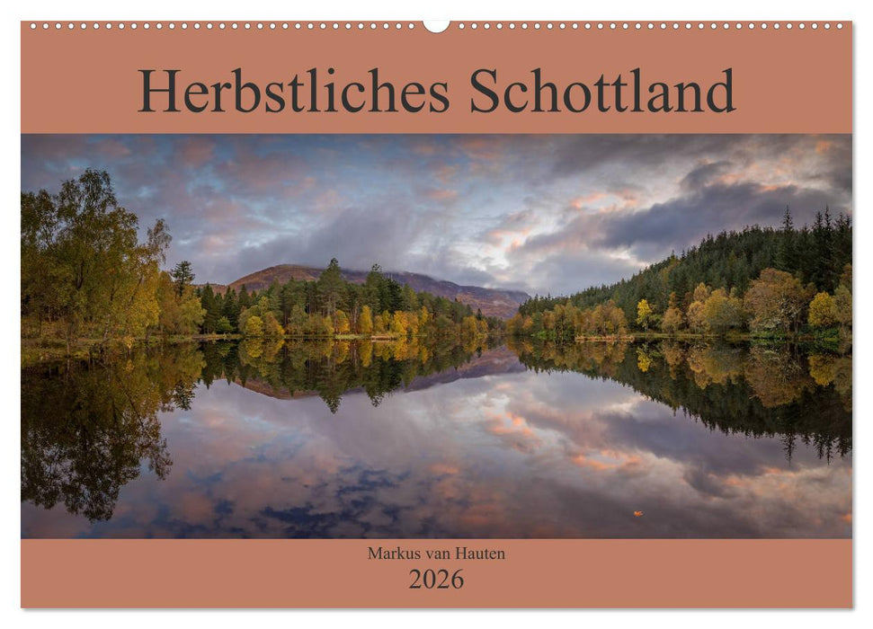 Herbstliches Schottland (CALVENDO Wandkalender 2026)