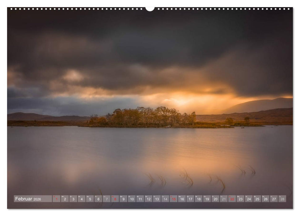Herbstliches Schottland (CALVENDO Wandkalender 2026)