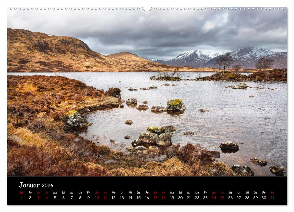 Schottland zum Verlieben (CALVENDO Wandkalender 2026)