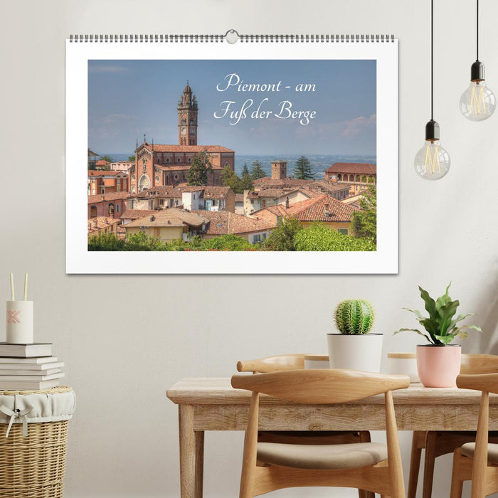 Piemont - am Fuß der Berge (CALVENDO Wandkalender 2026)