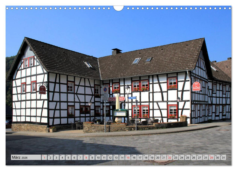 Traumhafte Eifel - In der Rureifel unterwegs (CALVENDO Wandkalender 2026)