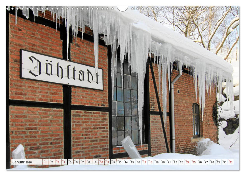 Wunderbares Erzgebirge (CALVENDO Wandkalender 2026)