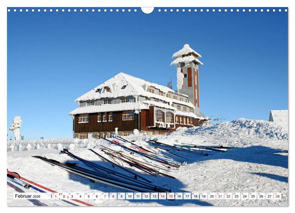 Wunderbares Erzgebirge (CALVENDO Wandkalender 2026)