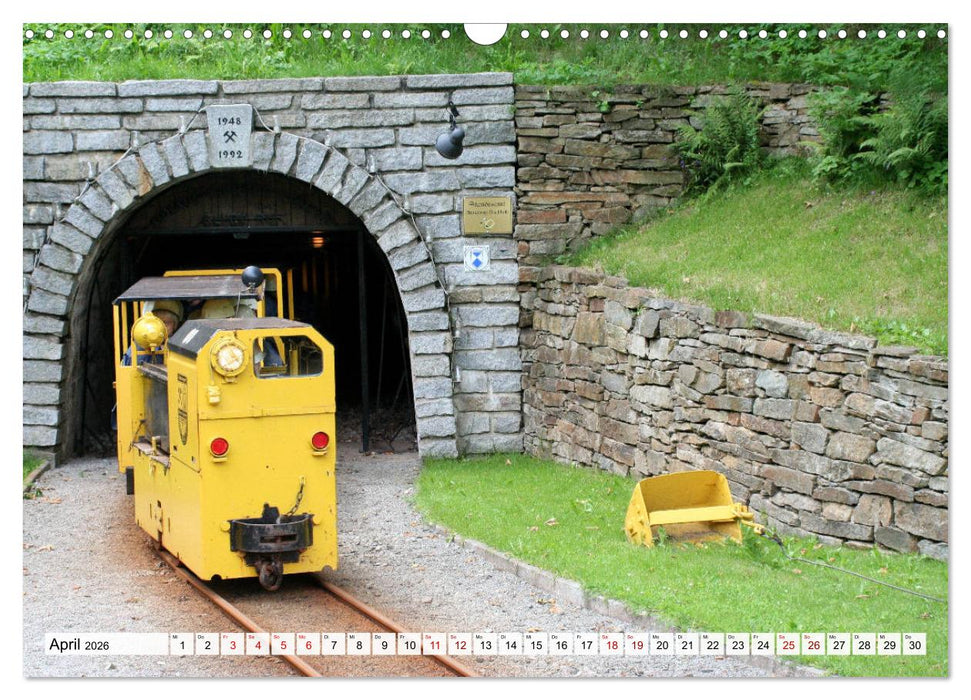 Wunderbares Erzgebirge (CALVENDO Wandkalender 2026)