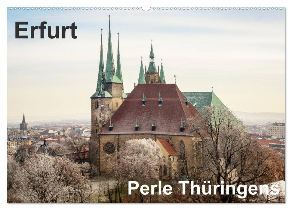 Erfurt. Perle Thüringens. (CALVENDO Wandkalender 2026)