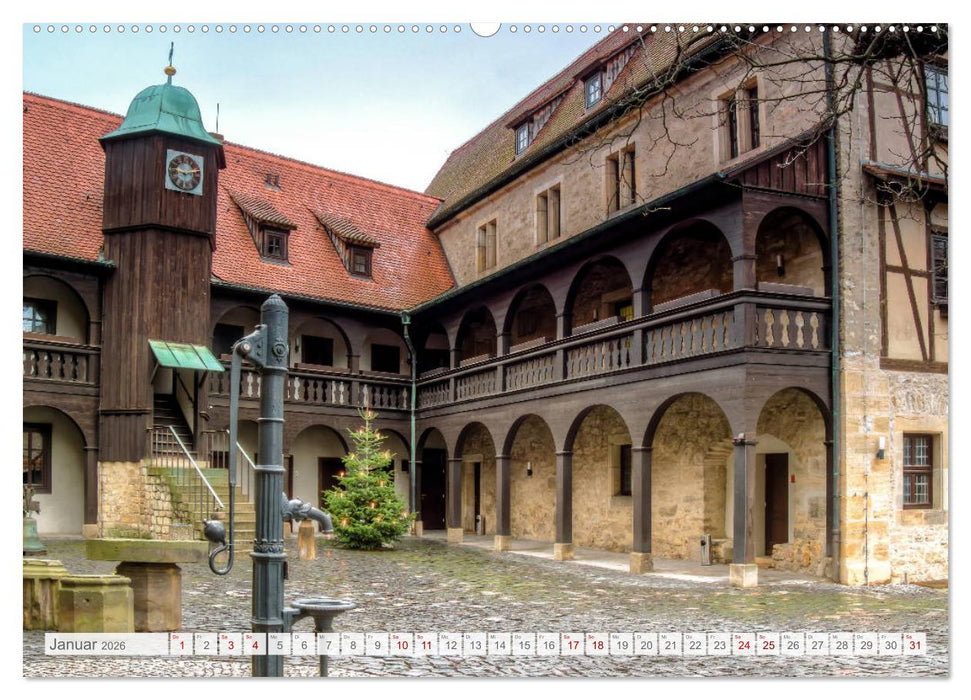 Erfurt. Perle Thüringens. (CALVENDO Wandkalender 2026)