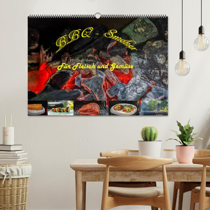 BBQ - Smoker Für Fleisch und Gemüse (CALVENDO Wandkalender 2026)