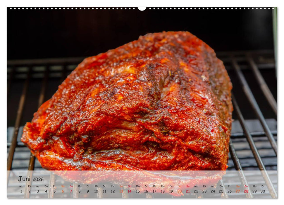 BBQ - Smoker Für Fleisch und Gemüse (CALVENDO Wandkalender 2026)