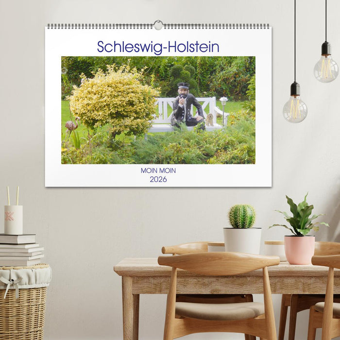 Schleswig-Holstein Moin Moin (CALVENDO Wandkalender 2026)
