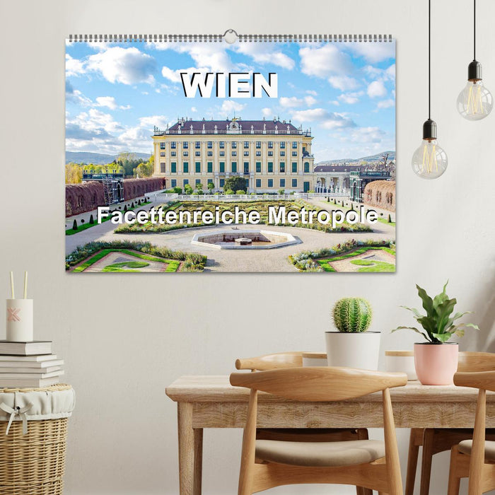 Wien Facettenreiche Metropole (CALVENDO Wandkalender 2026)