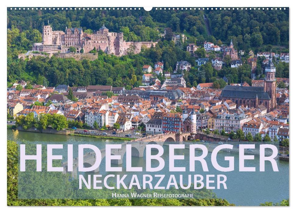 Heidelberger Neckarzauber (CALVENDO Wandkalender 2026)