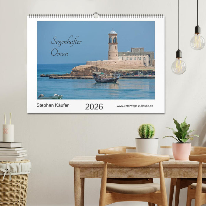 Sagenhafter Oman (CALVENDO Wandkalender 2026)