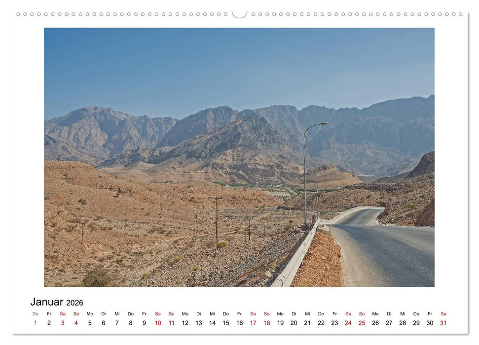 Sagenhafter Oman (CALVENDO Wandkalender 2026)
