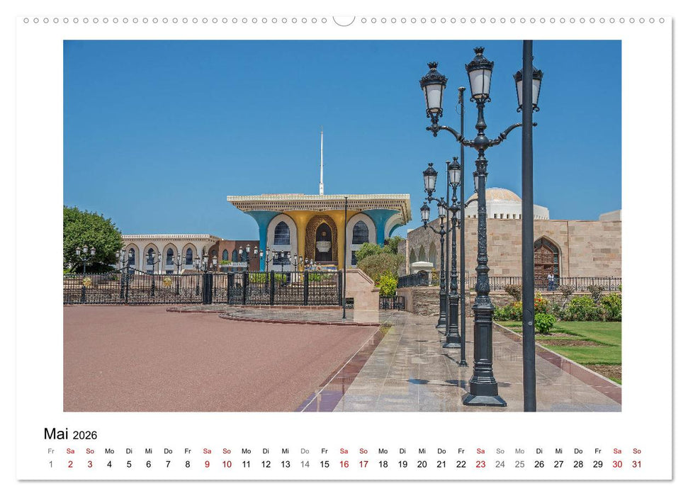 Sagenhafter Oman (CALVENDO Wandkalender 2026)
