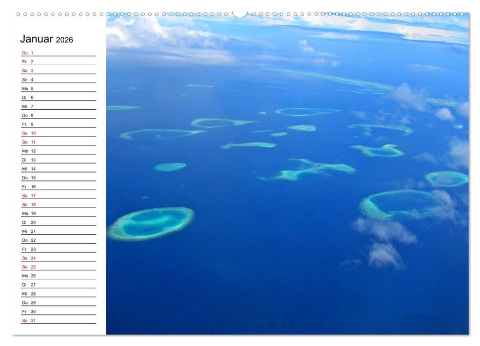 So schön sind die Malediven (CALVENDO Wandkalender 2026)