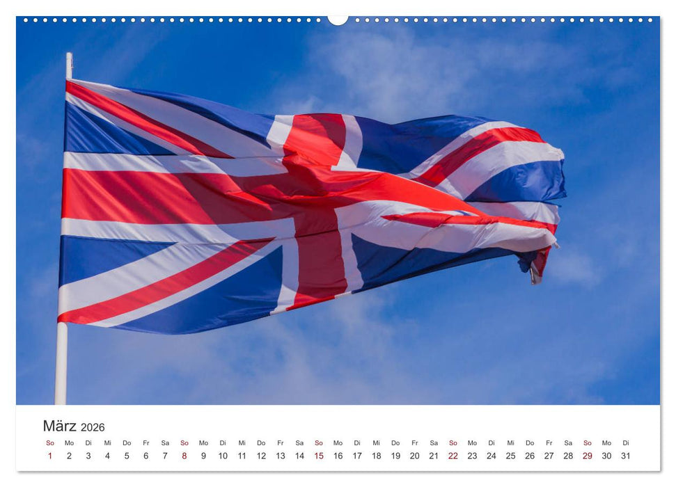 Eastbourne an Englands Südküste (CALVENDO Wandkalender 2026)