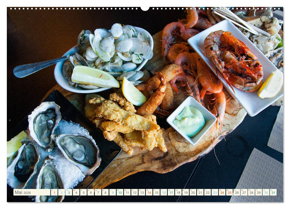 Algarve real - Impressionen aus Olhão und Tavira (CALVENDO Wandkalender 2026)