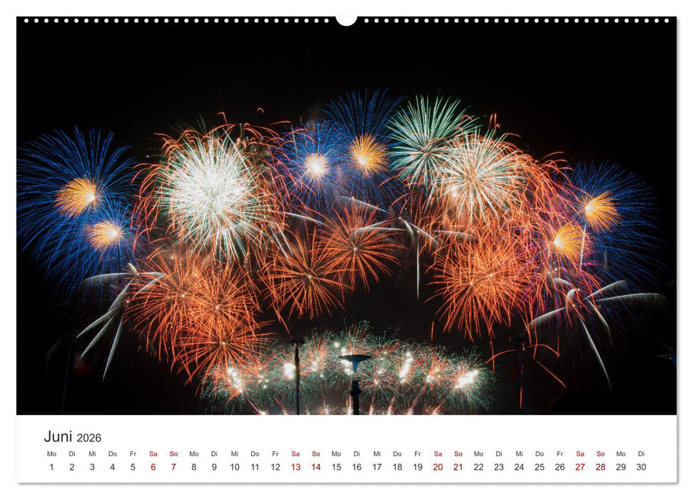 Lightpainting - Malen mit Licht und Zeit (CALVENDO Wandkalender 2026)