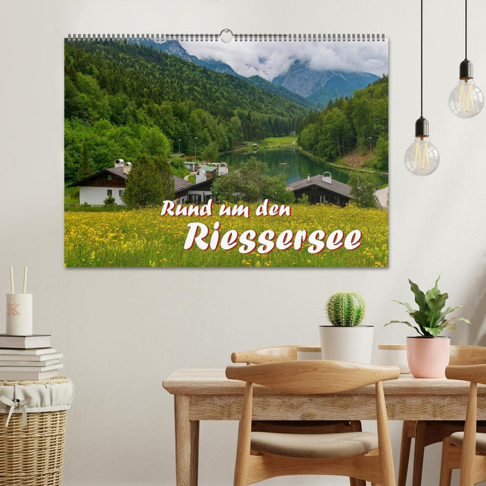 Rund um den Riessersee (CALVENDO Wandkalender 2026)