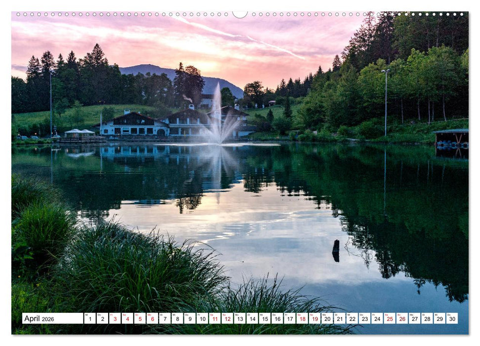 Rund um den Riessersee (CALVENDO Wandkalender 2026)