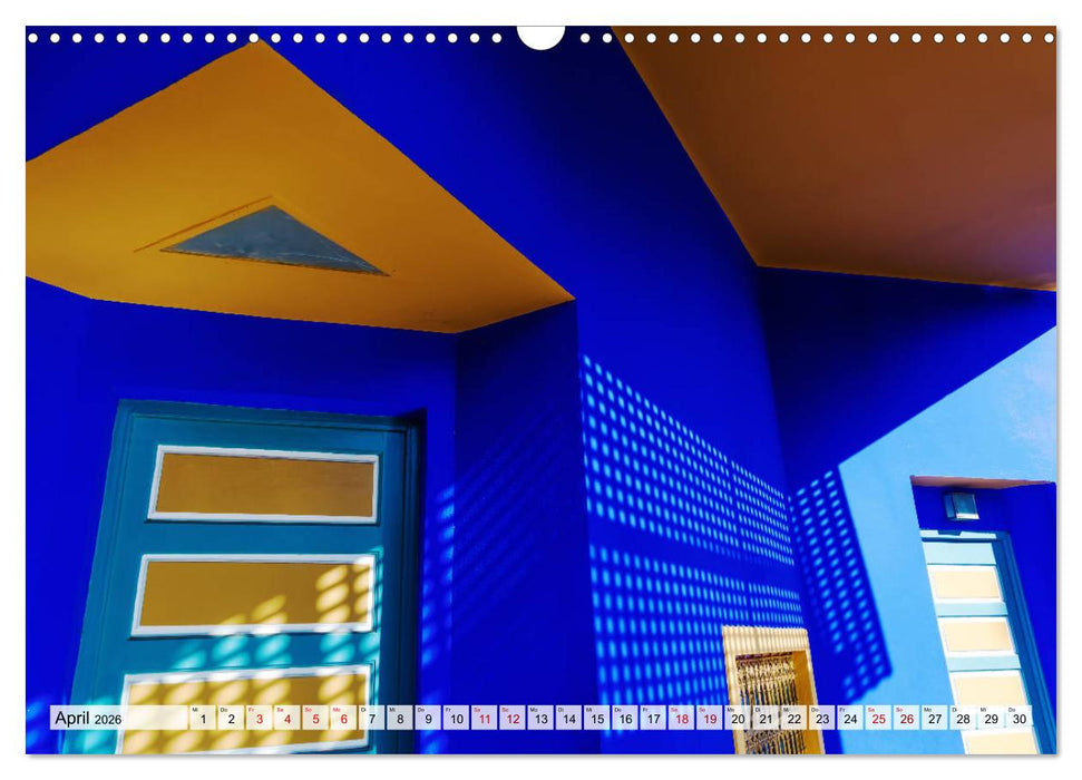 Architektur treibt's bunt (CALVENDO Wandkalender 2026)