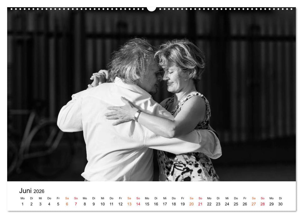 Tango Argentino - Paare beim Tanz auf öffentlichen Plätzen (CALVENDO Wandkalender 2026)