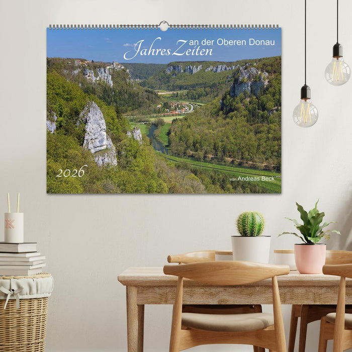 JahresZeiten an der Oberen Donau (CALVENDO Wandkalender 2026)
