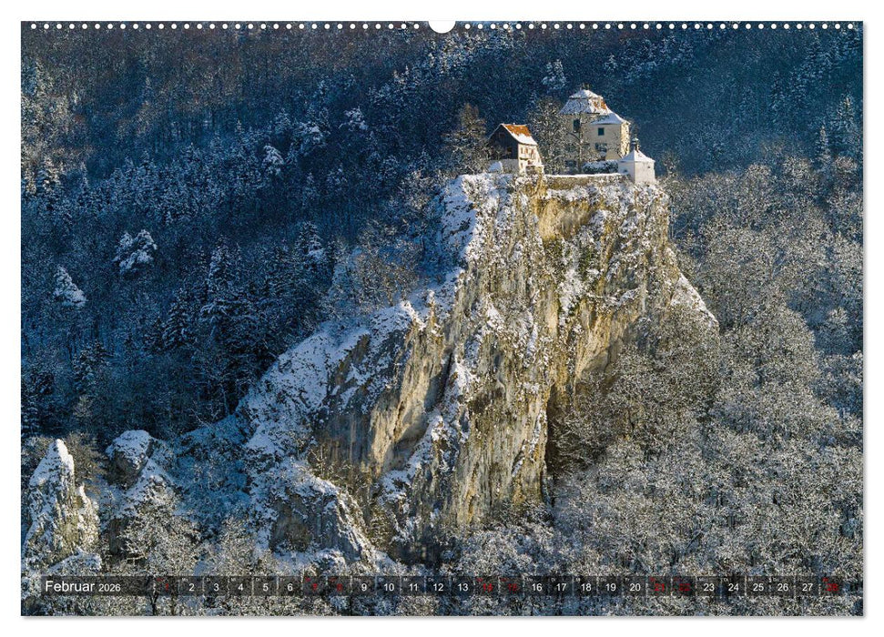 JahresZeiten an der Oberen Donau (CALVENDO Wandkalender 2026)