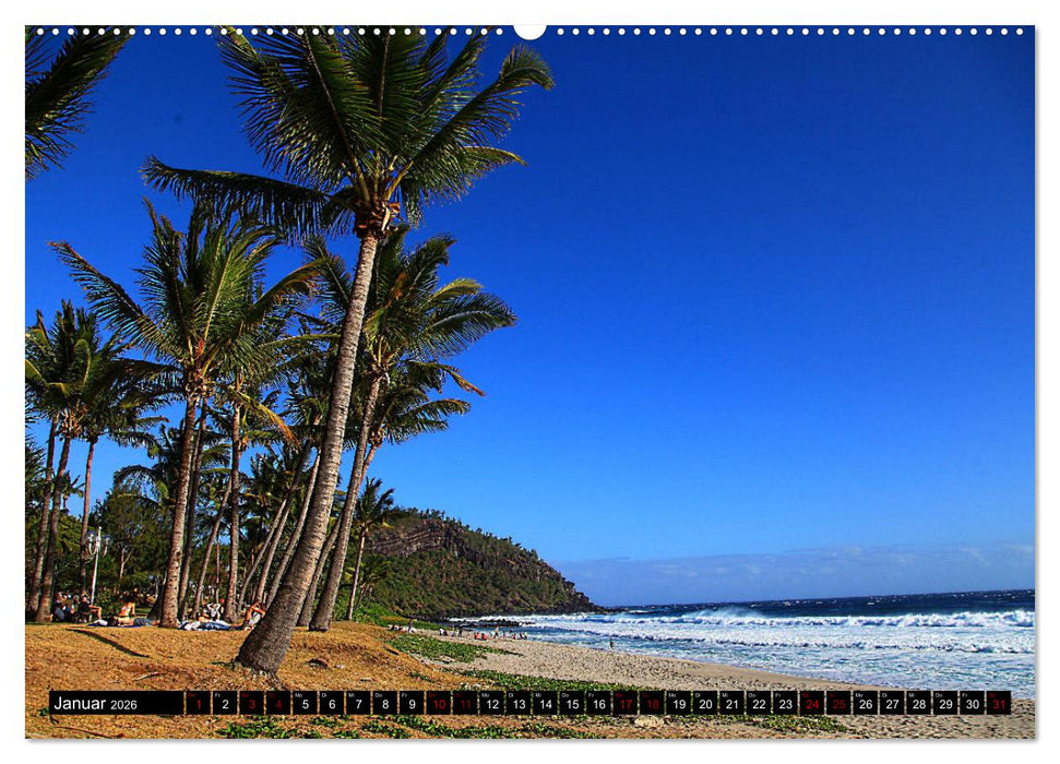 La Réunion - Vulkane und kreolische Kultur (CALVENDO Wandkalender 2026)