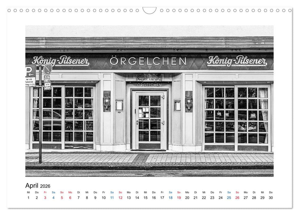 Köln. 12 Orte - 1 Stadt (CALVENDO Wandkalender 2026)