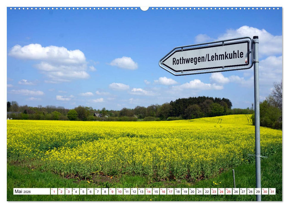 Ammersbek - Grüne Oase vor den Toren Hamburgs (CALVENDO Wandkalender 2026)