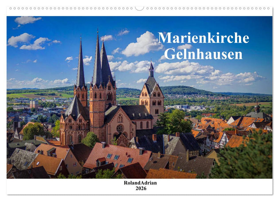 Marienkirche Gelnhausen (CALVENDO Wandkalender 2026)