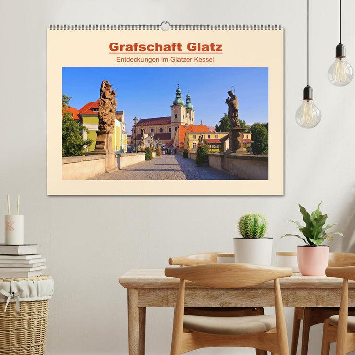 Grafschaft Glatz - Entdeckungen im Glatzer Kessel (CALVENDO Wandkalender 2026)