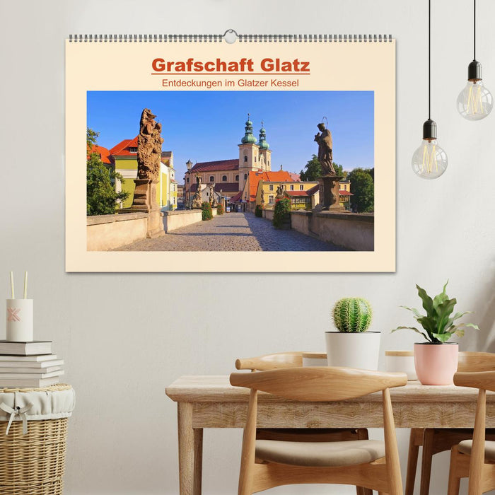 Grafschaft Glatz - Entdeckungen im Glatzer Kessel (CALVENDO Wandkalender 2026)