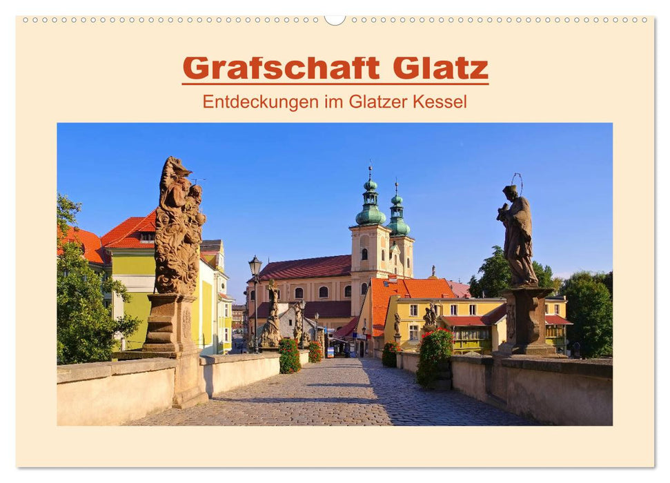 Grafschaft Glatz - Entdeckungen im Glatzer Kessel (CALVENDO Wandkalender 2026)