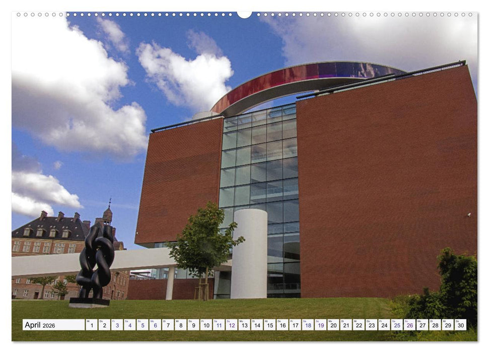 Aarhus: Stadt des Lächelns - Kulturhauptstadt Dänemarks (CALVENDO Wandkalender 2026)