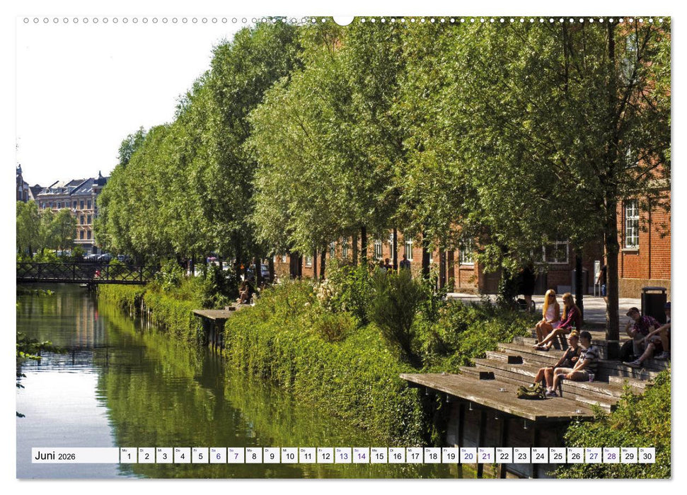 Aarhus: Stadt des Lächelns - Kulturhauptstadt Dänemarks (CALVENDO Wandkalender 2026)