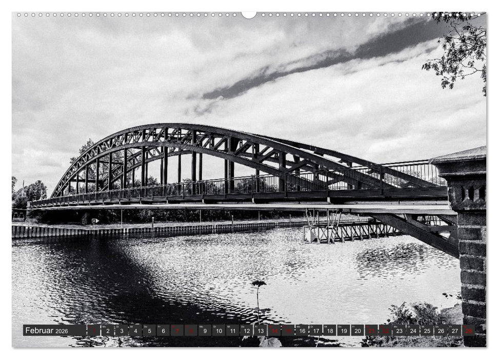 Ein Blick auf Nienburg an der Weser (CALVENDO Wandkalender 2026)