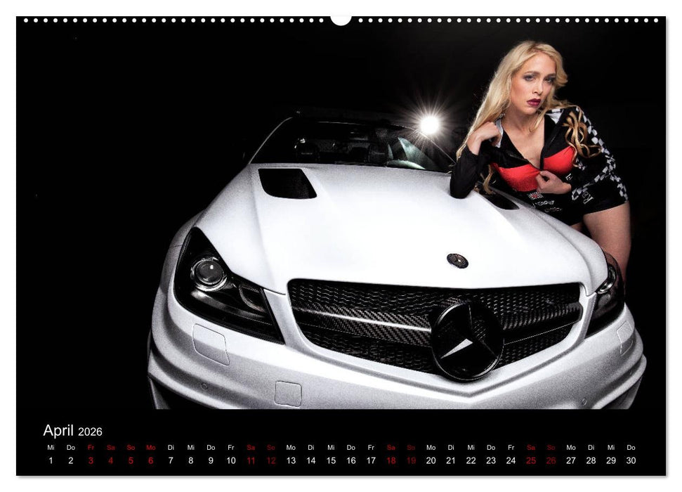 Cars and Girls (CALVENDO Wandkalender 2026)