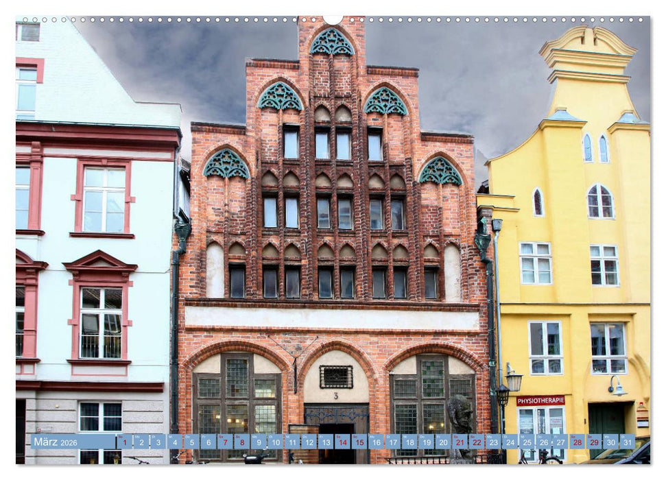 Stralsund und die Boddenlandschaft (CALVENDO Wandkalender 2026)