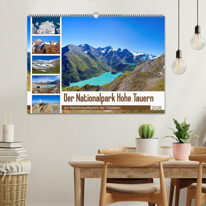 Der Nationalpark Hohe Tauern (CALVENDO Wandkalender 2026)
