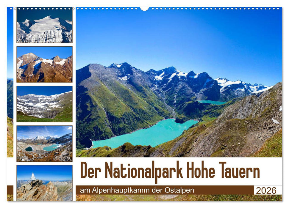 Der Nationalpark Hohe Tauern (CALVENDO Wandkalender 2026)