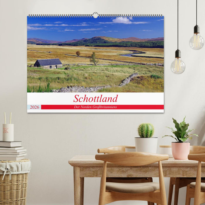 Schottland - Der Norden Großbritanniens (CALVENDO Wandkalender 2026)