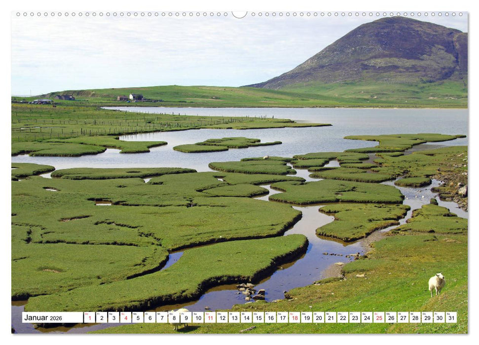 Schottland - Der Norden Großbritanniens (CALVENDO Wandkalender 2026)